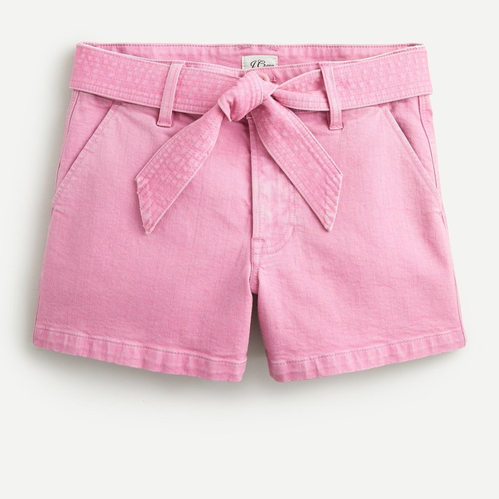 J. Crew Pink Denim Shorts